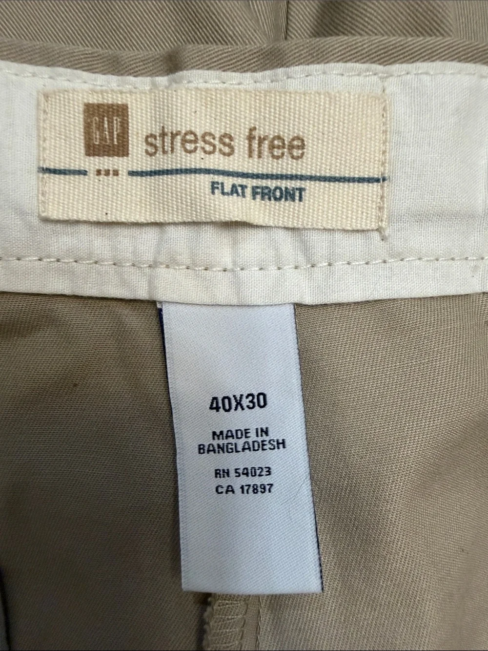 BIG and Tall,GAP Men's Khaki Chinos - Light Tan